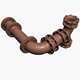 Industrial Pipes - 3DOcean Item for Sale