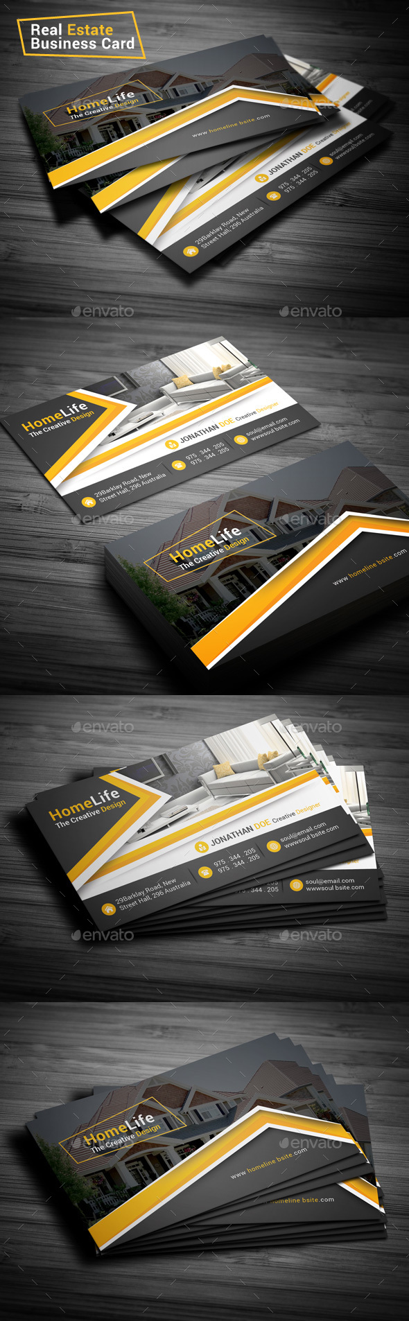 Real Estate Business Card