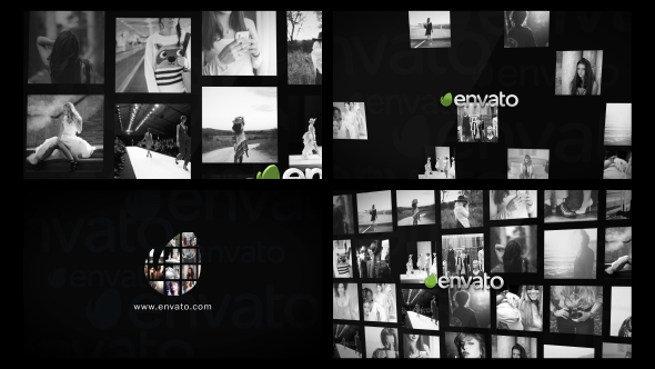 Model Portfolio Logo Opener