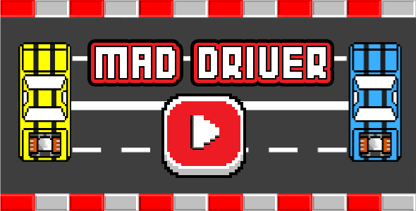 Mad Driver - Html5 Mobile Game - android & ios