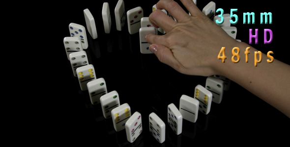 Heart Of Dominoes 13