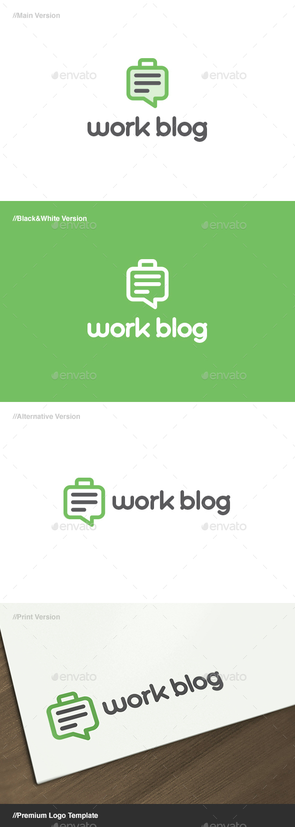 Work Blog Logo