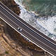 Car Driving across an Ocean Coast Bridge - VideoHive Item for Sale