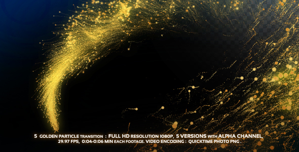5 Golden Particle Transition