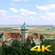 Aerial Fly Over Castle Tower - VideoHive Item for Sale