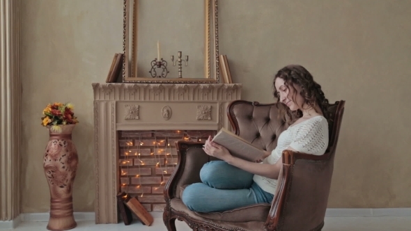 Woman Reading a Book