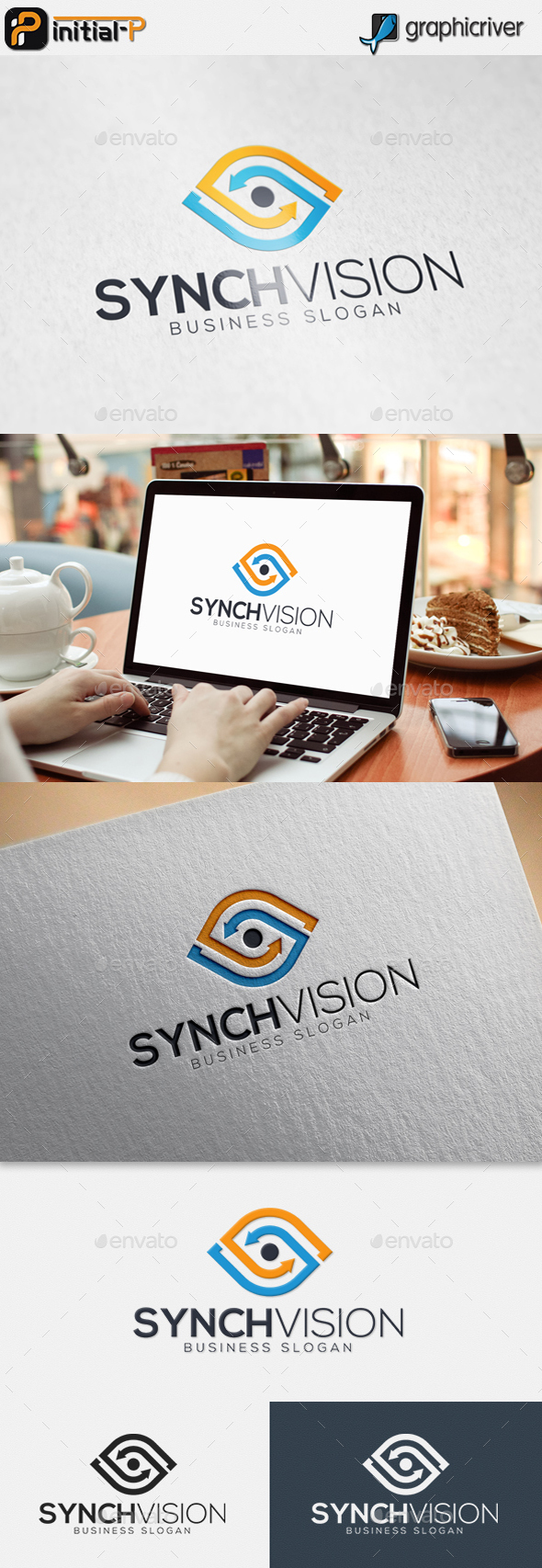 Synch Vision - Eye Logo