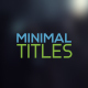 Minimal Titles and Lower Thirds - VideoHive Item for Sale