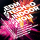 EDM & Electro Indoor Holi Flyer - GraphicRiver Item for Sale