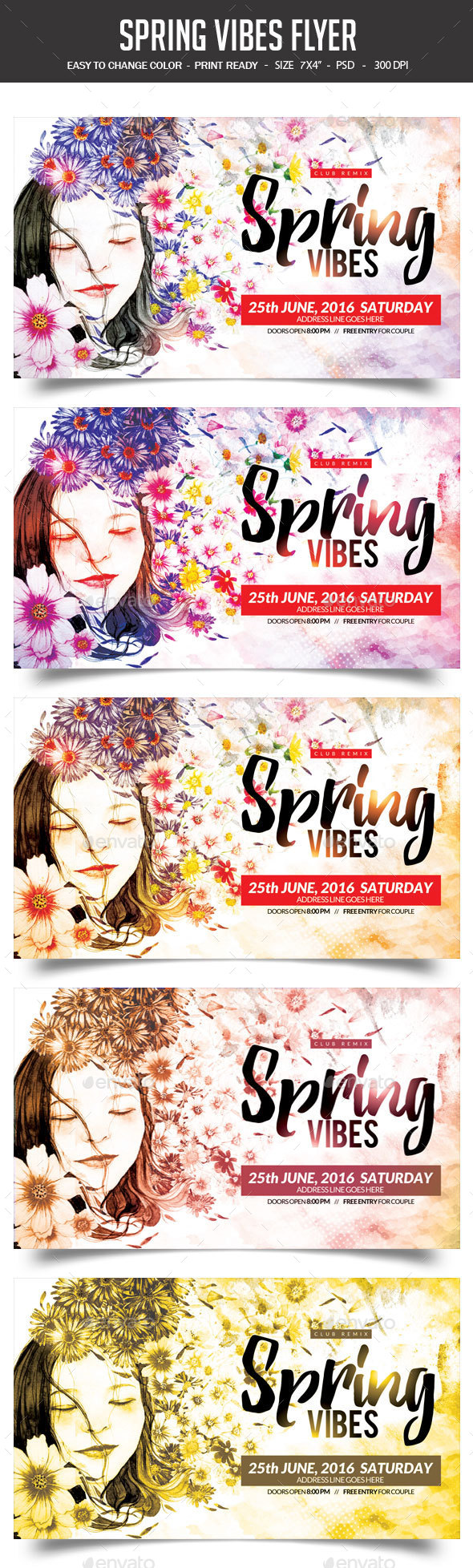 Spring Vibes Flyer