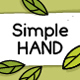 Simple Hand. Regular and Thin - GraphicRiver Item for Sale