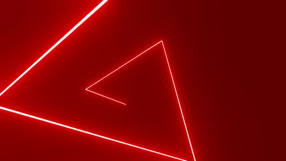 Triangle Tunnel 15mm Lens Vj Animation Abstract background