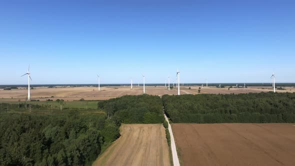 A Close Up View of the Assembling Turbine