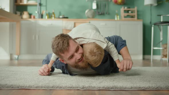 A Best Dad and Son Spending Time Together