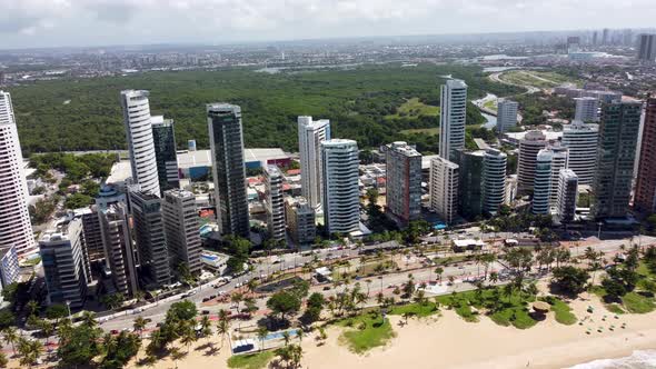 Brazil Northeast. Historic centre of downtown Recife, Pernambuco, Brazil.