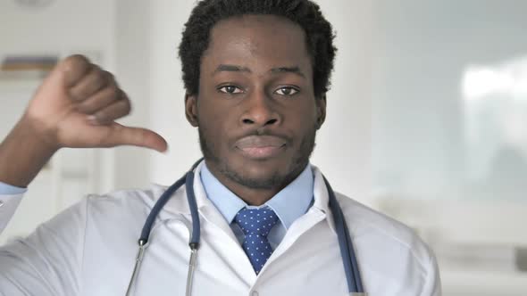 Thumbs Down By African Doctor