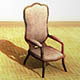 Antique Furniture - Chair LP - 3DOcean Item for Sale