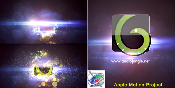 Particles Quick Logo - Apple Motion