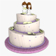 Weeding Cake - 3DOcean Item for Sale