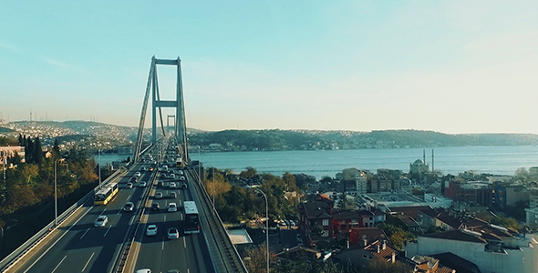 Bosphorus Bridge Traffic 2