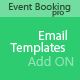 Event Booking Pro: Email Templates Addon - CodeCanyon Item for Sale