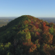 Flying Over Mountain in Autumn with Fall Colors - VideoHive Item for Sale