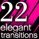 22 Elegant Transitions v2.0 - VideoHive Item for Sale