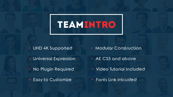 Team Intro – A Business Video for The Business Team Introduction