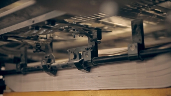 Machines For Newspaper Printing