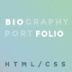 BioFolio - Resume & Portfolio HTML/CSS Template - ThemeForest Item for Sale