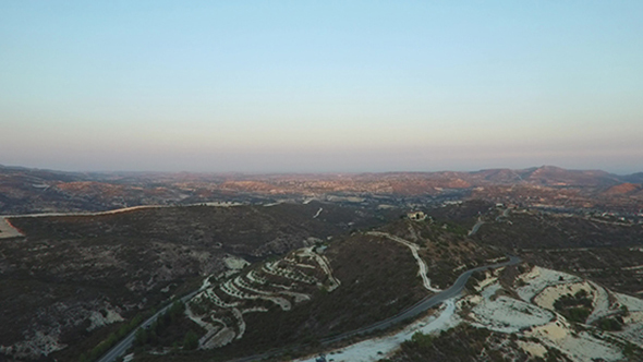 Hilly Landscape With A Lonely House