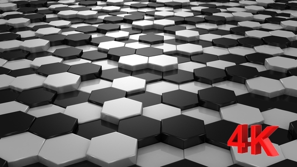 Background Formed From Moving Honeycombs alt