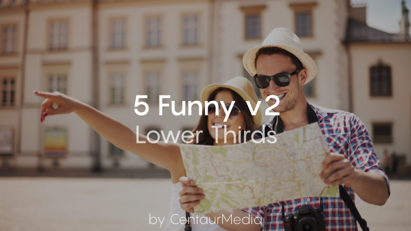 5 Funny Lower Thirds v2