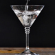 Dry Martini in Black Background - VideoHive Item for Sale