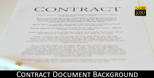 Contract Background