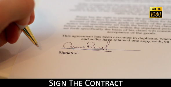 Sign The Contract 2 alt