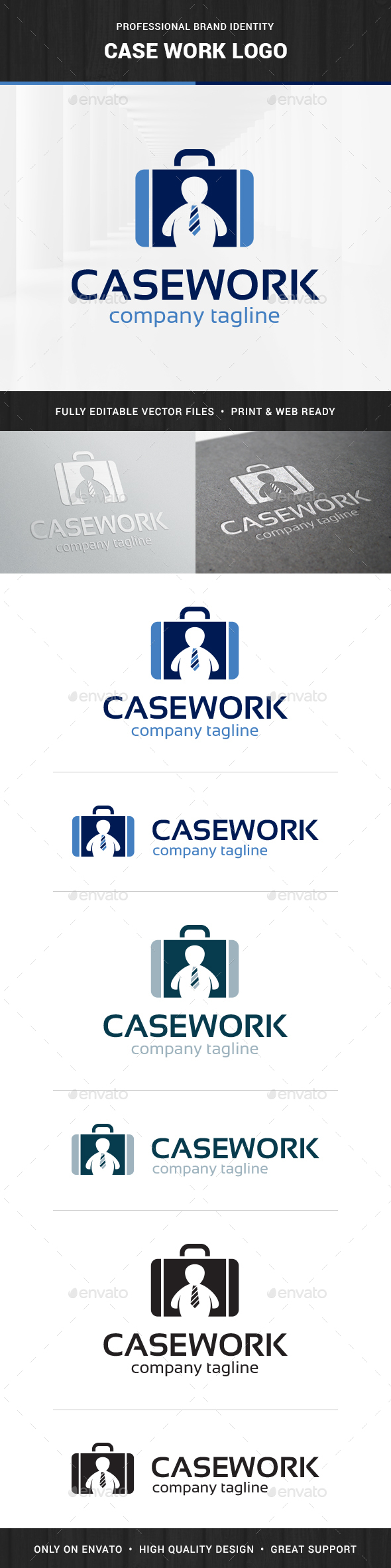 Case Work Logo Template