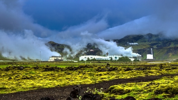 Geothermal Power Plants That Generate Electricity From Underground Heat Sources