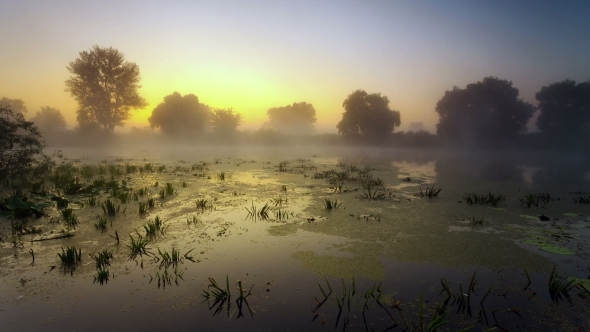 Sunrise On The Lake