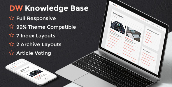 DW Knowledge Base Pro - Wordpress Plugin