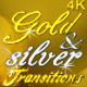 Gold & Silver Bokeh Transitions - VideoHive Item for Sale
