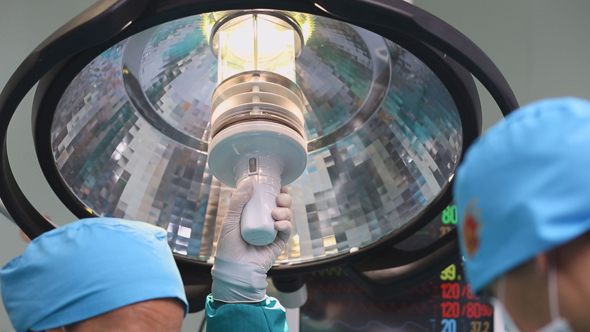 Surgical Operation Lamp Setting alt