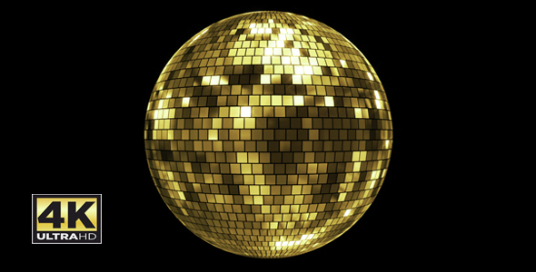 Golden Mirror Ball