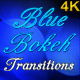 Blue Bokeh Transitions - VideoHive Item for Sale