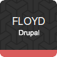 Floyd - One Page Parallax Drupal Theme - ThemeForest Item for Sale