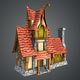 Low Poly Fairytale House - 3DOcean Item for Sale