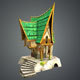 Low Poly Green House - 3DOcean Item for Sale