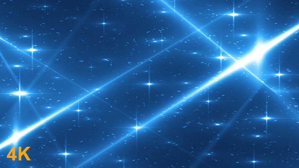 Blue Background With Stars