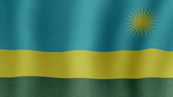 The National Flag of Rwanda