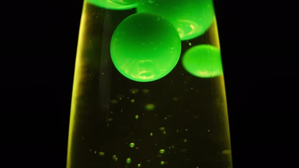 Ggreen lava lamp